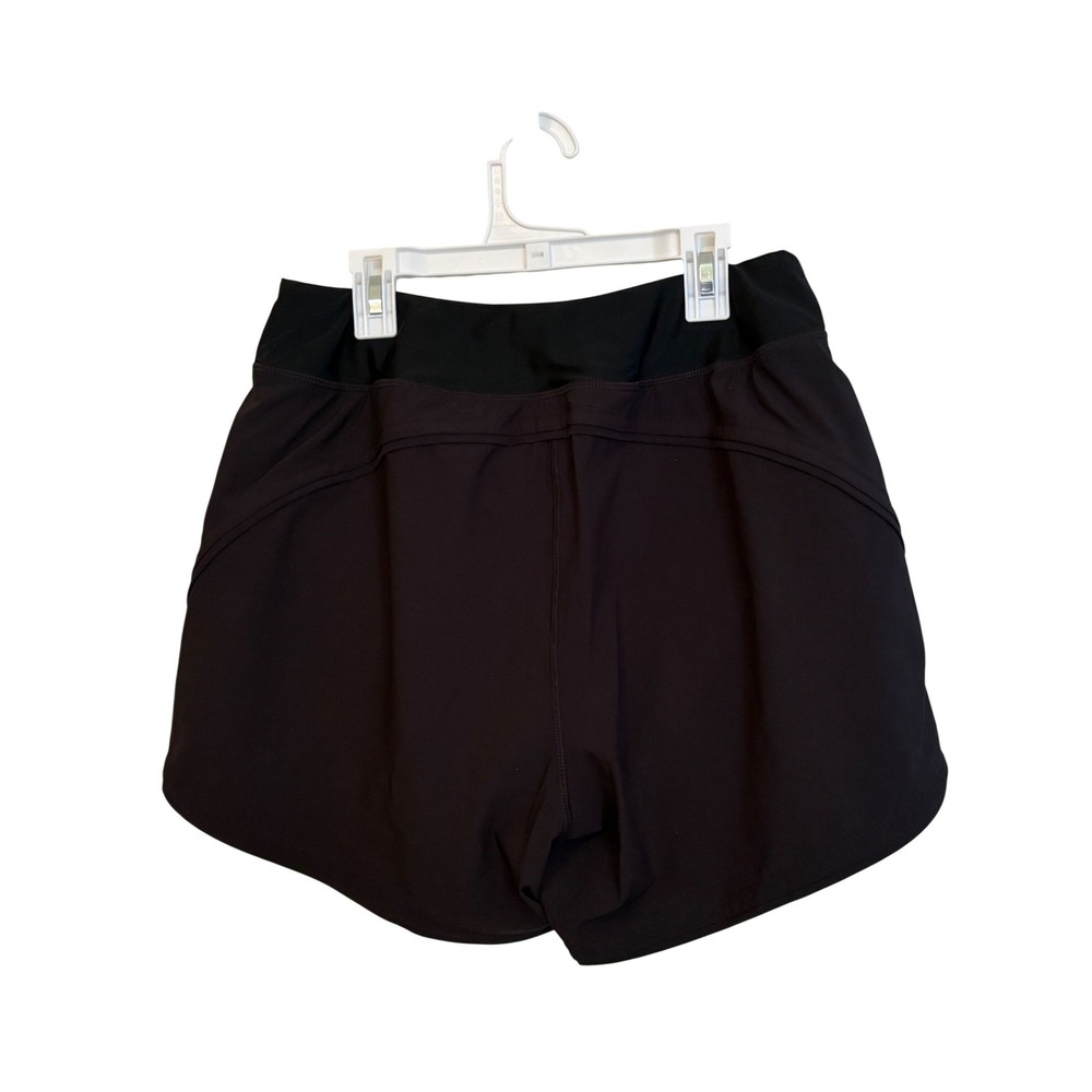Lands End Womens Black Active Board Shorts Swim Bottoms Small 26LETS045 NWT - Picture 2 of 8